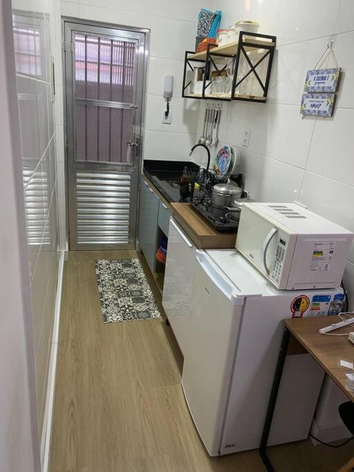Seu Apartamento Na Praia 프라이아 그란데 외부 사진